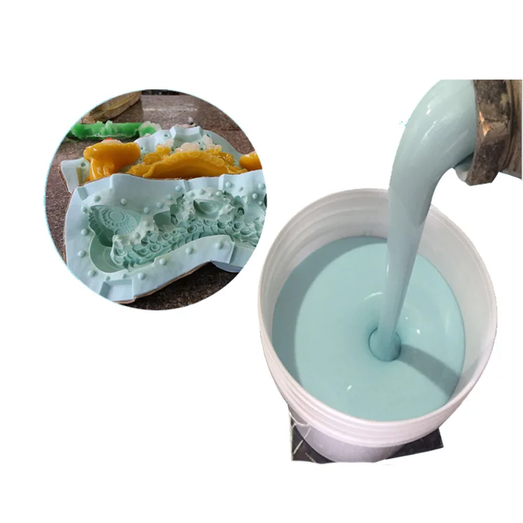 Resin Jade Handicraft Mold Silicone Gel Glue Liquid