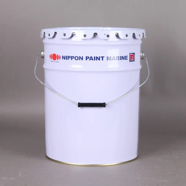 Chemical paint pail 18L empty metal tin printing metal bucket drum pail can containers