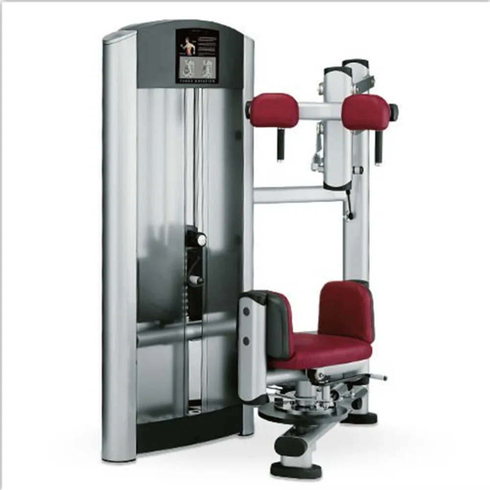 High Quality Body Building Gym Equipment Seated Torso Rotation Machine Commercial Waist Twister Exercise Machine