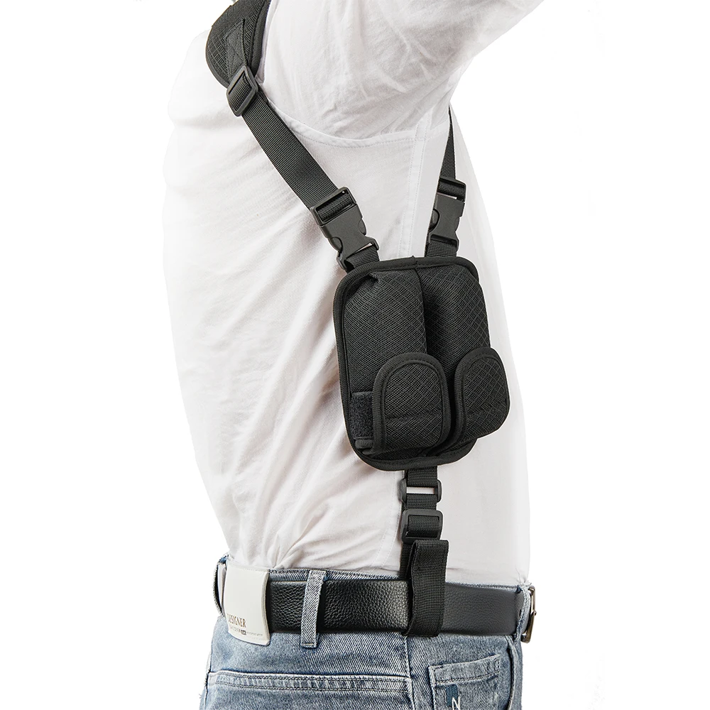 Наплечная кобура для пистолета, нейлоновая кобура для улицы, тактическая кобура, высококачественная ткань, легкая, дышащая кобура