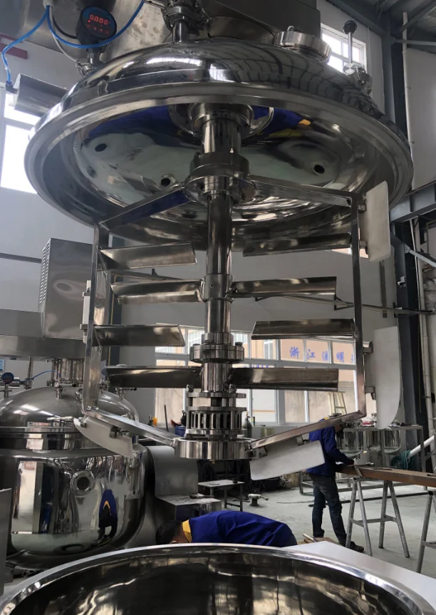 shampoo cosmetic cream lift emulsifier emulsion mixer Batch homogenizer