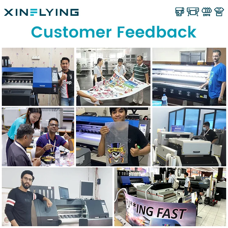 XinFlying 8-цветный DTF принтер A1 4 шт. i3200 головки 60 см 24 дюйма гарантия 1 год технические услуги поддержка нового состояния 600 мм