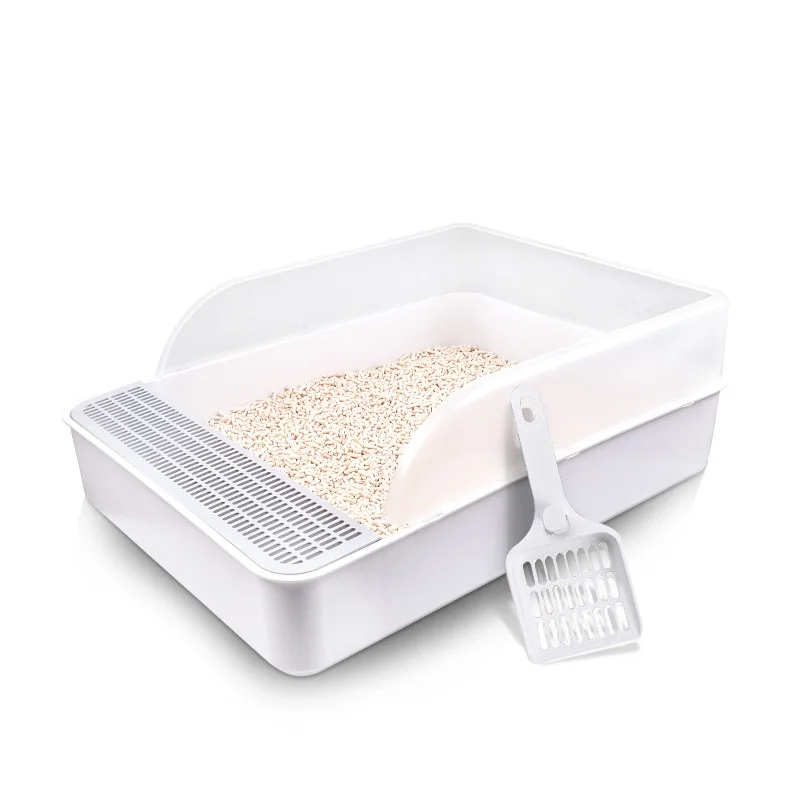 
factory price detachable cat litter box pet toilet 