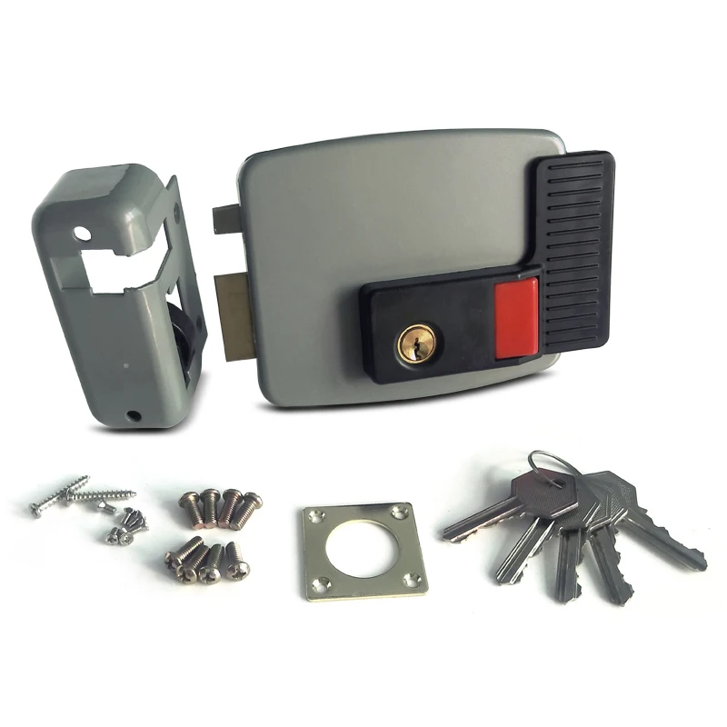 12V DC cylinder electronic lock key door lock for Home Door Gate