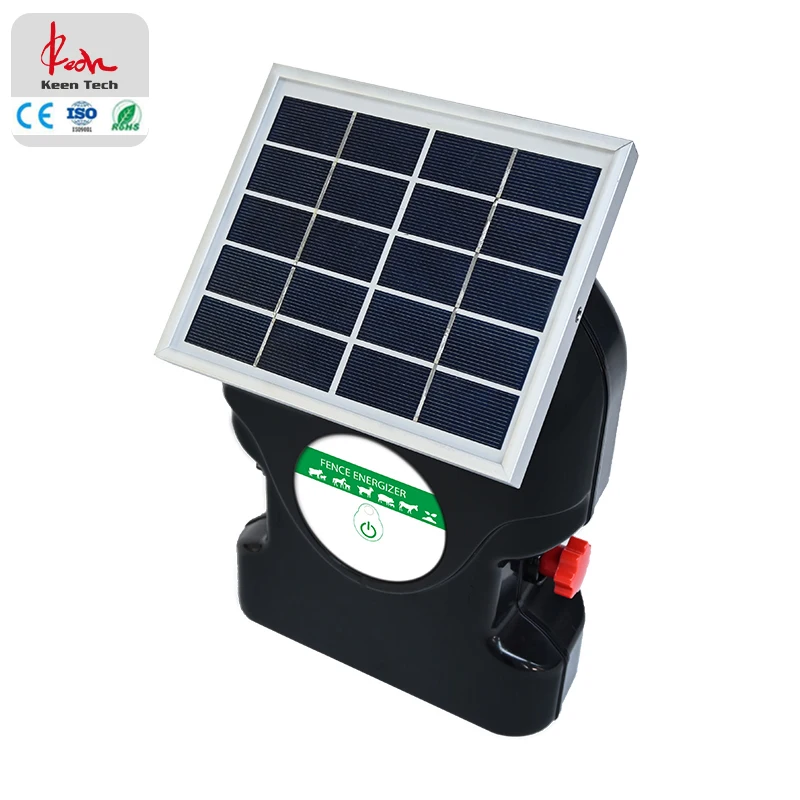 Электрический забор с питанием от энергии от солнечного света для крупного рогатого скота, лошадей, овец, свиней и медведей, электрический забор