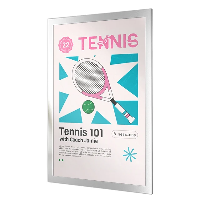 flat golden frame wall art posters custom perspex poster frame a3, a4