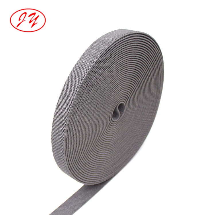 Custom thick band 20mm stretch strap twill pattern long lasting elasticity polyester elastic webbing