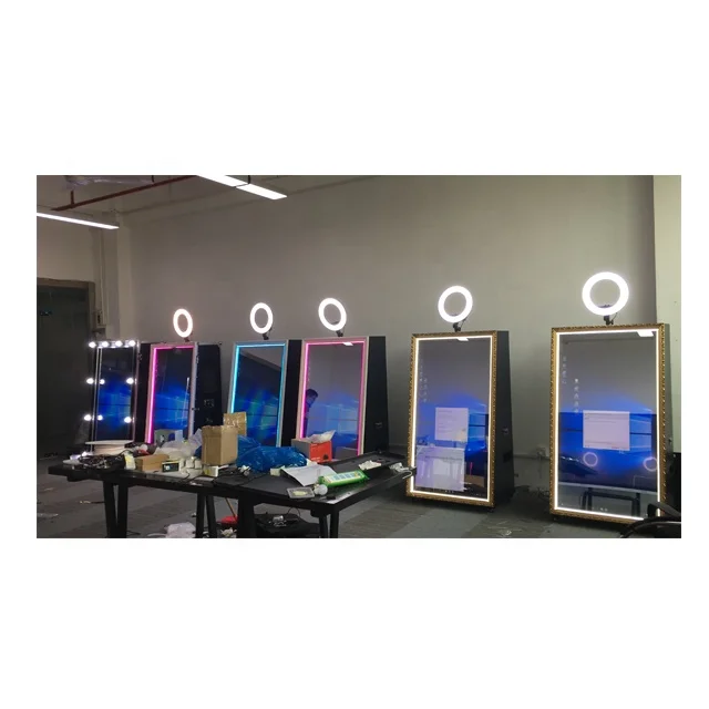 Горячая продажа селфи Photomaton Me Photo Booth 360 киоск Волшебная фотокамера Shell