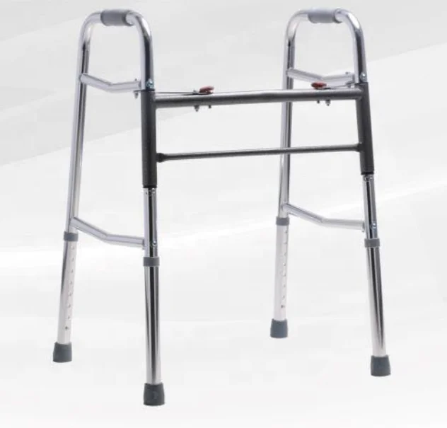 Hot sales folding adjustable aluminum medical walker stick for elderly