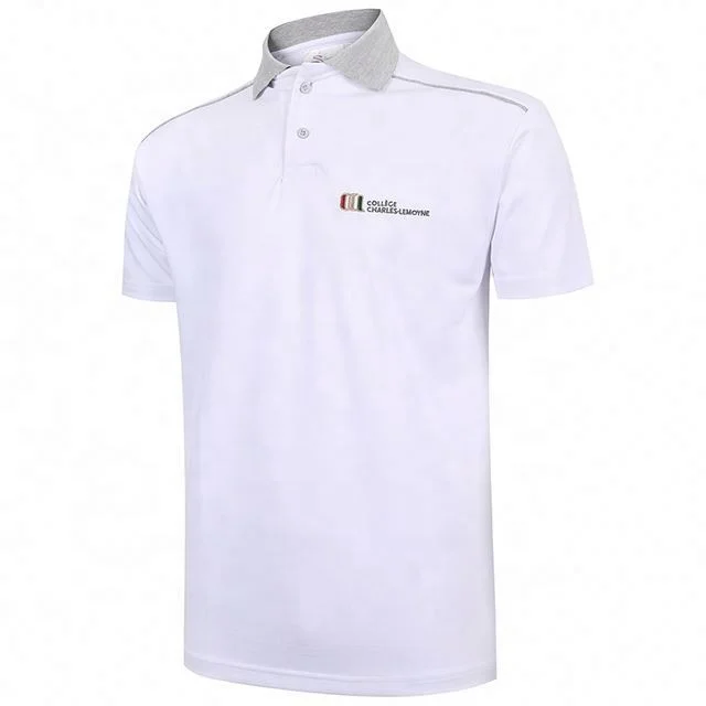 Custom Mens Golf Quick dry Polo Shirts Shirt With Embroidery Logo