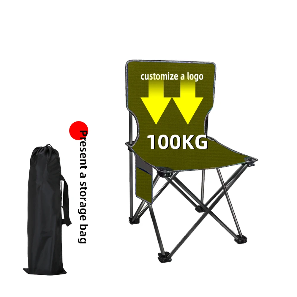 High quality outdoor camping folding chairs Comfortable and relaxing high load bearing picnic chairs