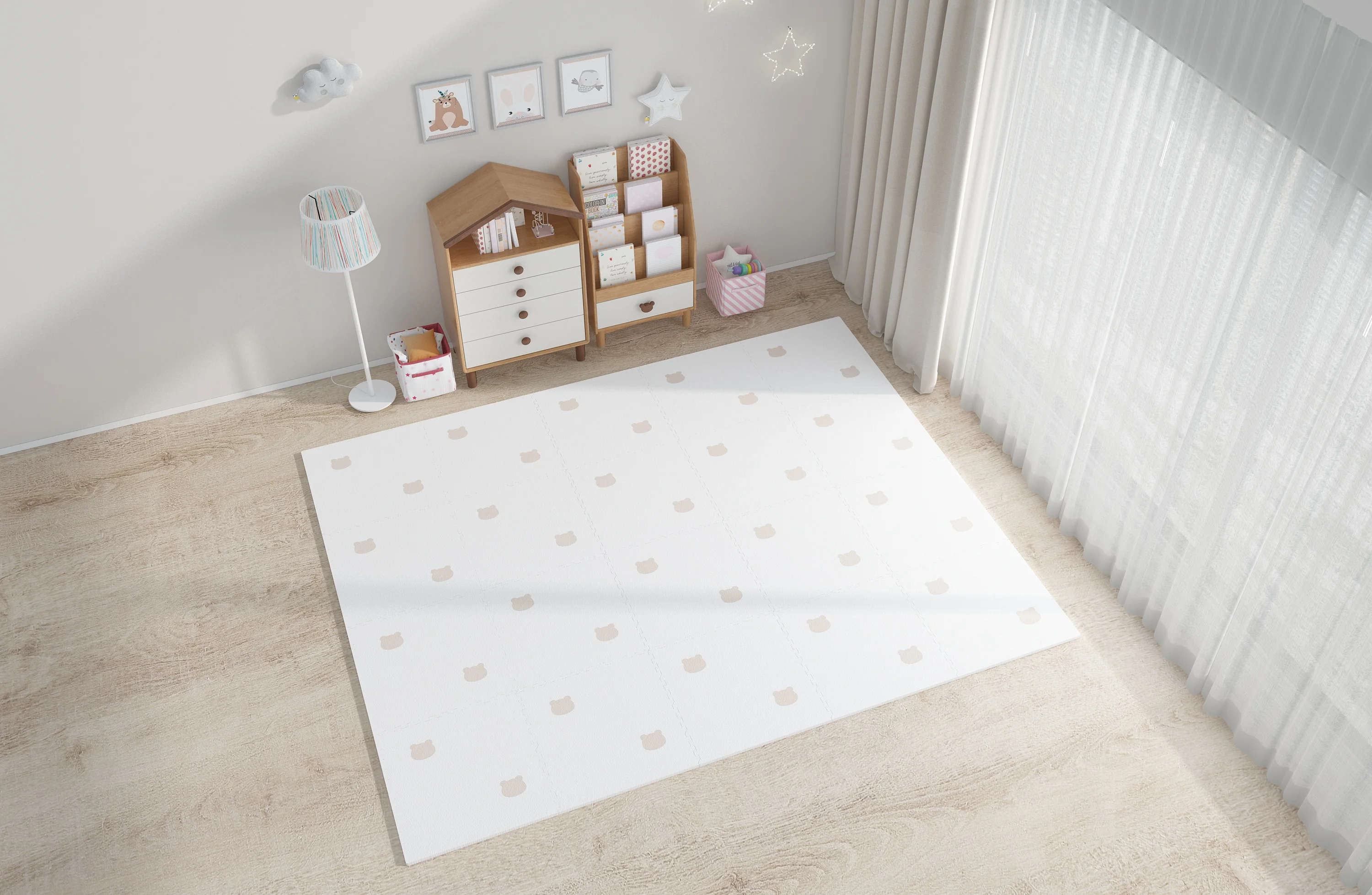 Lifttop Play Animal Baby Crawling Eva Mat Carpet Puzzle Child Floor Puzzle Mat EVA Interlock Mat