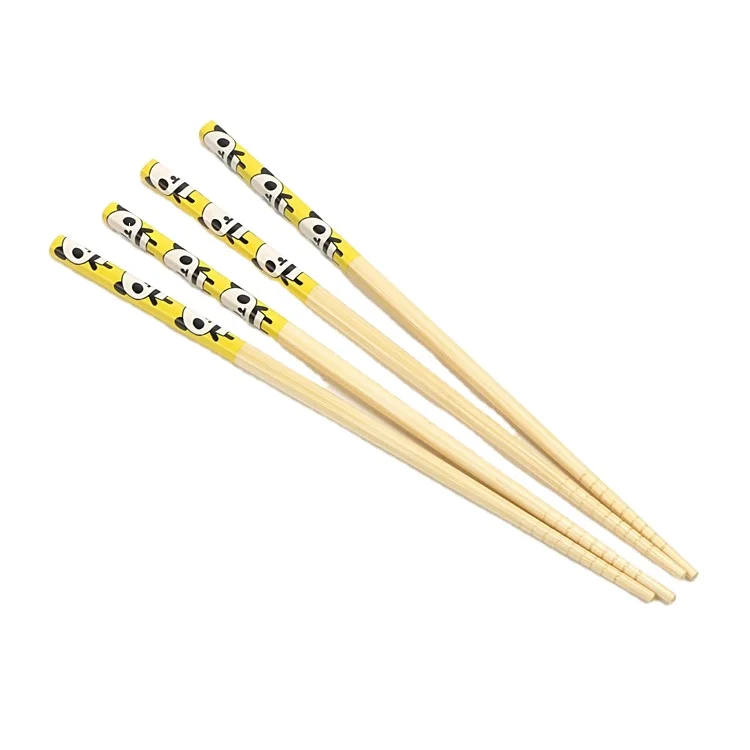 Chinese Disposable Paint-free Natural bamboo chopsticks 8.0*240MM Free custom logo for hotel Chopstick