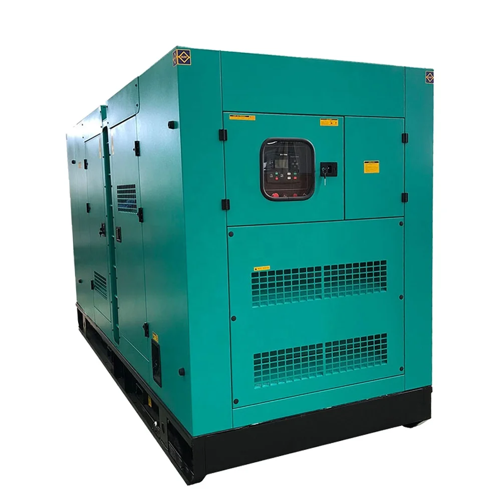 water-cooled diesel generator100kw silent generator genset 150kva diesel generator