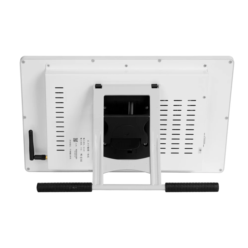 PCAP Touchscreen Android Computer Tempered Glass Waterproof Desktop All in One PC 15.6 Inch with 3mm LED Used Iphone SSD IPS