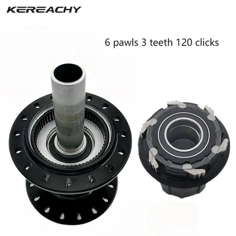 120 кольца KEREACHY M9x100 M10x135 с 32 отверстиями 6pawls 5 подшипников 8/9/10/11 скоростей ступицы велосипеда дисковый тормоз горного