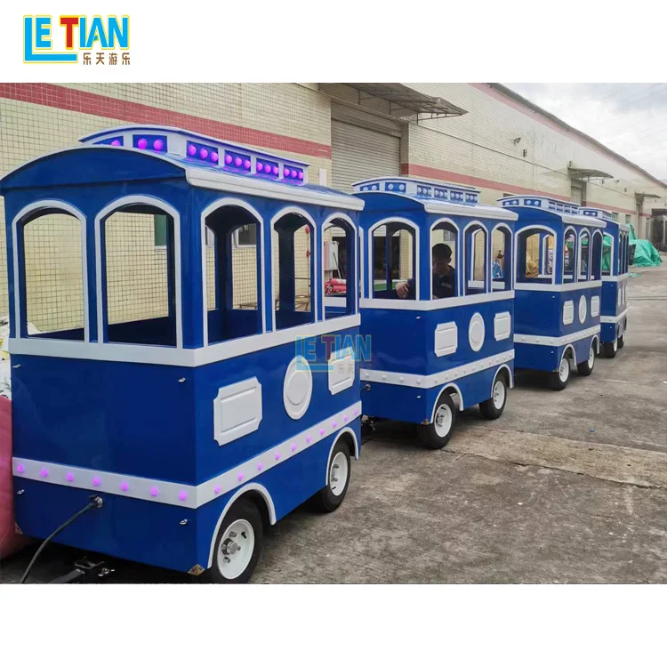 outdoor kiddie rides backyard small tourist train amusement park equipment electric sightseeing trains for sale