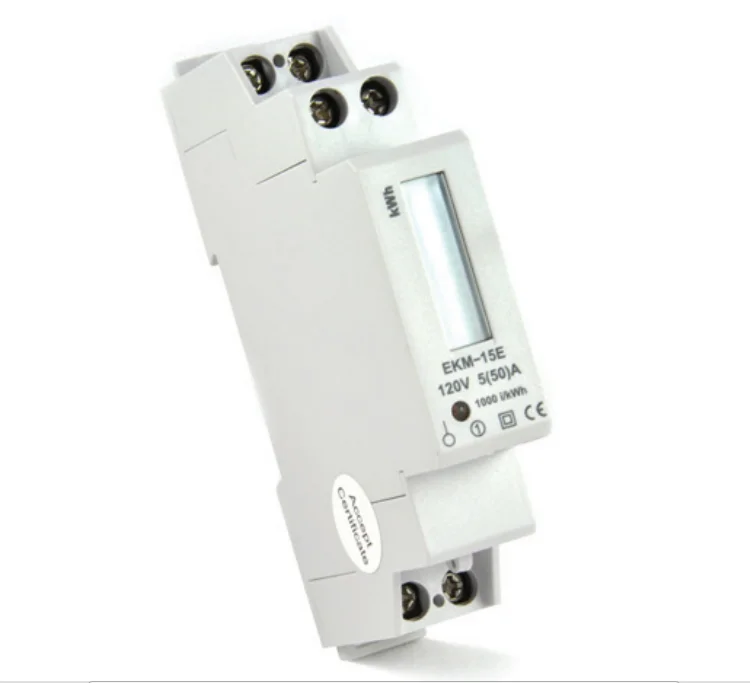  Однофазный самый маленький Электрический измеритель на Din-рейку modbus RS485
