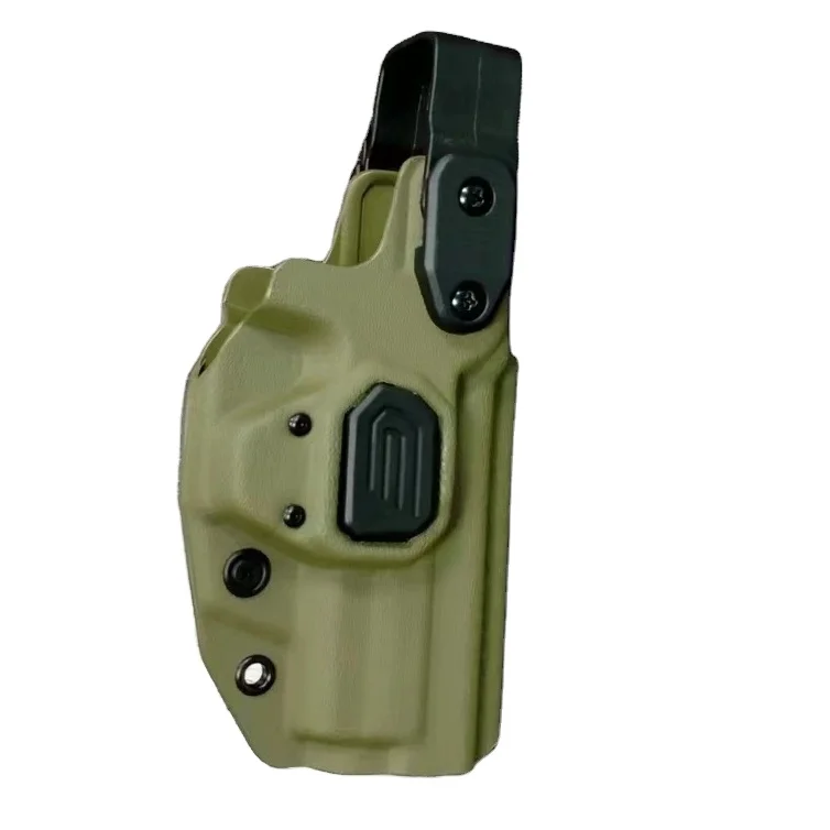 Bluetac High-tech Tactical Kydex Duty Level 3 Retention Gun Holster With Fast Draw Quick Release With Duty Leg Platform