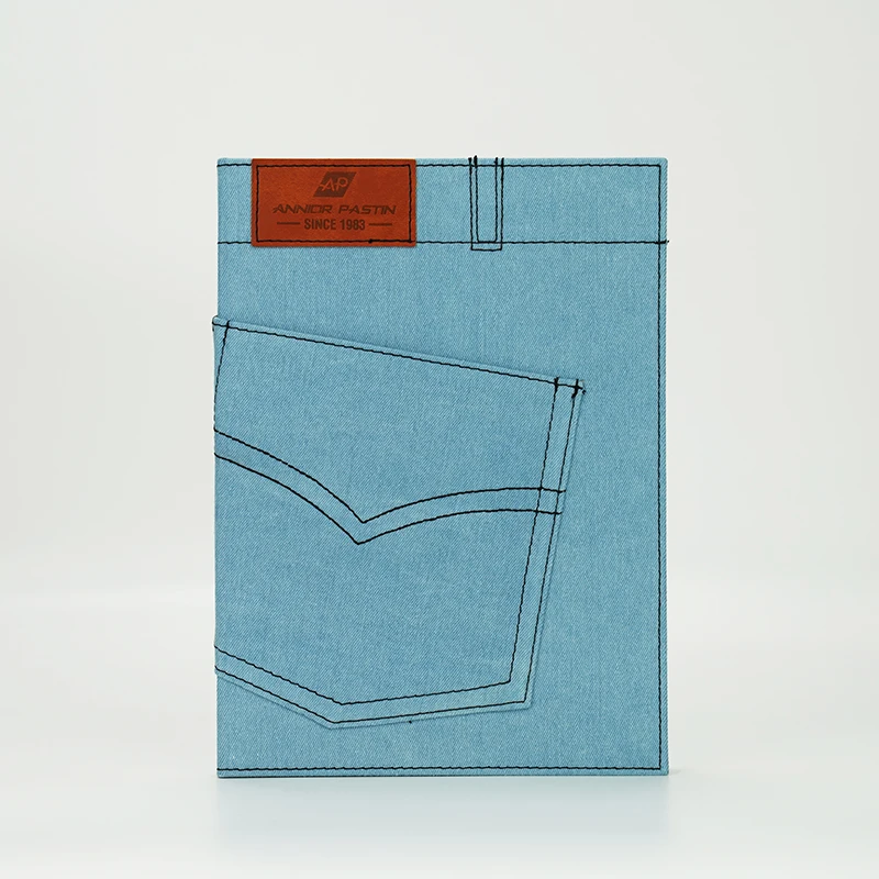 Классические джинсовые блокноты A5 Cuaderno Escolar экономичные планировщики и на заказ