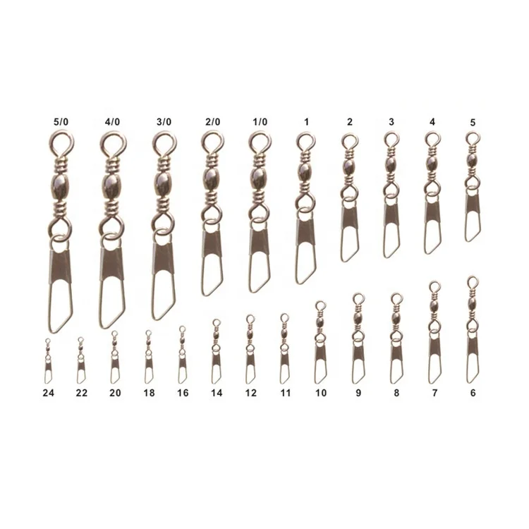 Лидер продаж рыболовная вертлюжная снасть рыболовный крючок из нержавеющей стали приманка аксессуары с быстрой защелкой цилиндрические