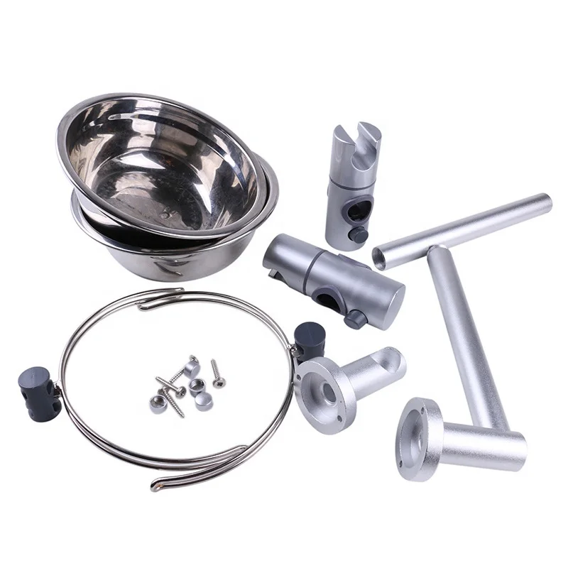 Manufacturer Hot Selling Pet Dog Cat Bowls 304 Stainless Steel Adjustable Height Lifting Bowls Durable with Pet Fixed Bowl Rack