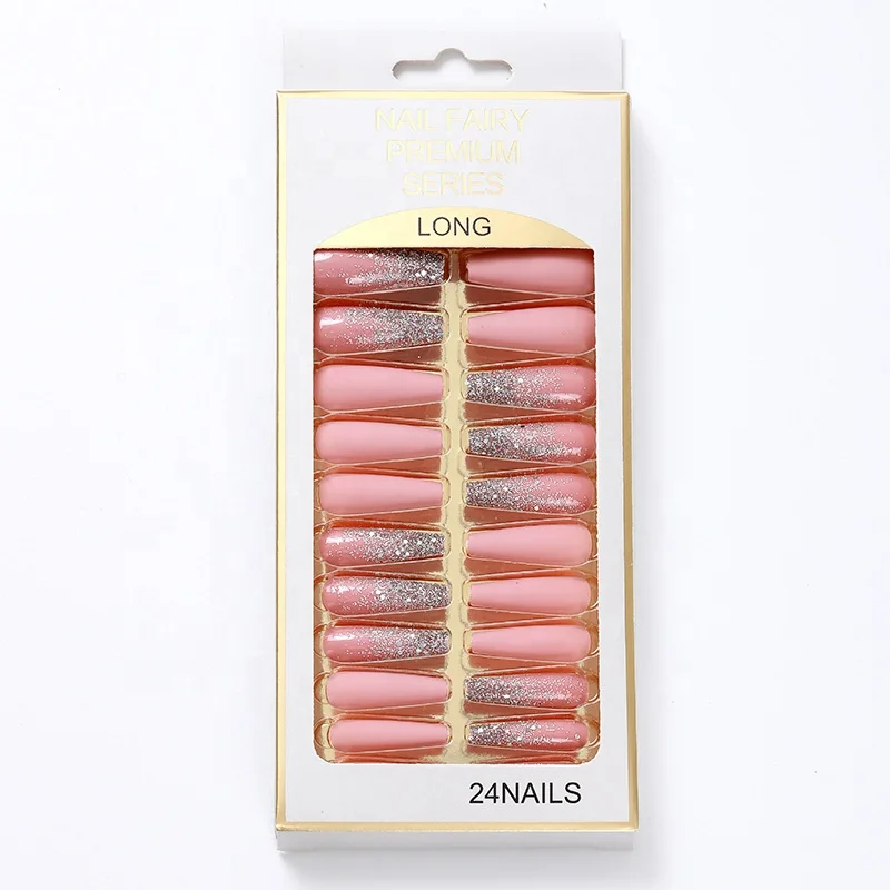 Beautytop Popular Manicure Ballet Acrylic Press On Nails Wholesale Fake Nails In Artificial Fingernails