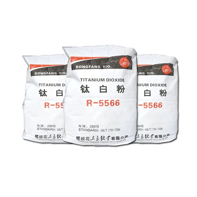 Промышленный рутил Кристалл TiO2 R5566 диоксид титана