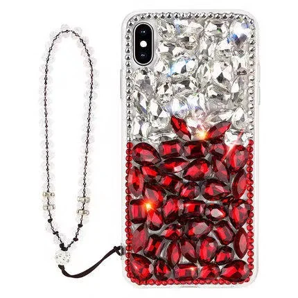 Высококачественный чехол для мобильного телефона из ТПУ с бриллиантами в стиле интернет-знаменитостей, чехол для мобильного телефона iPhone 13, 12, 11 Pro Max, X Max