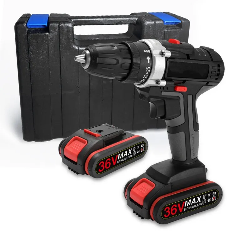 Portable Two in one screwdriver electric drill tool set electric tool set household handheld electric drill