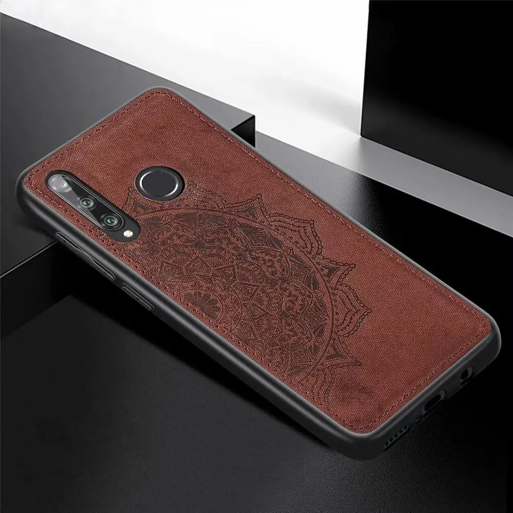 For Huawei Honor 10i 10 20 20i 8A 8S 7S 7A Pro Nova Lite 3 4E Case Mandala Pattern back cover Holder Car Magnet Case