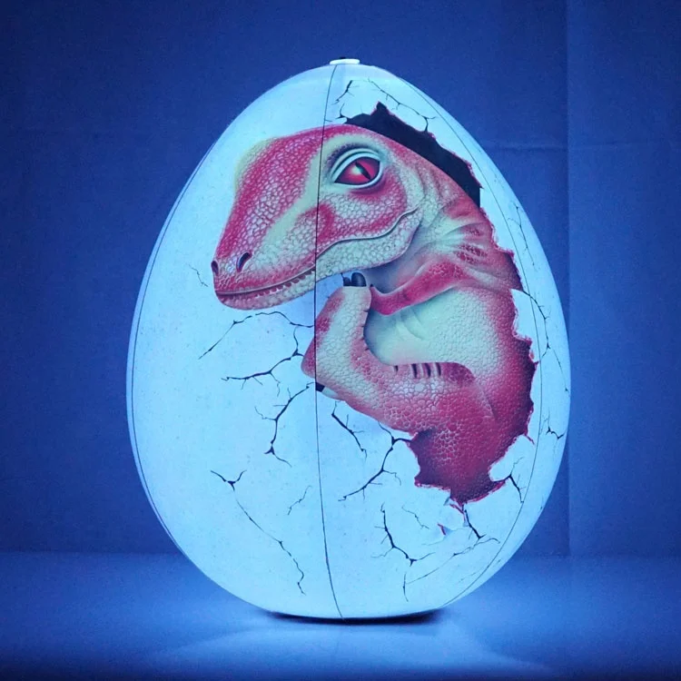 halloween  party decorations 2021 Christmas  Promotional Speelgoed Dinosaur Egg Night Light for Child Room Easter Egg Toy
