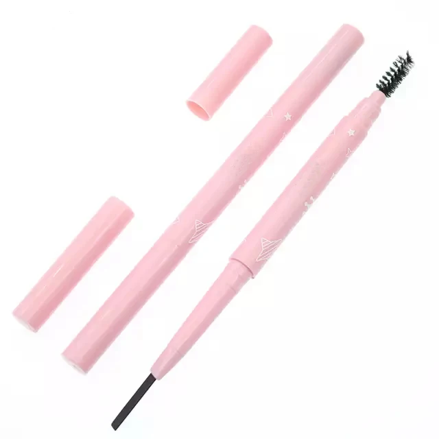Double Eyebrow Pencil Waterproof And Sweatproof Not Bleaching Lasting Not Blooming Roaring Thrush Artifact 5 Color Optional
