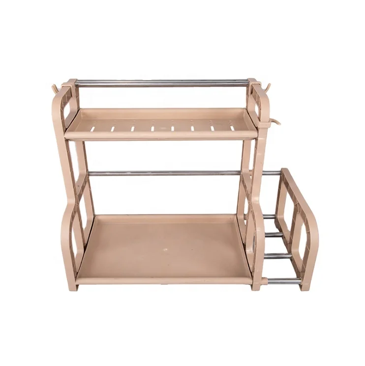 New simple floor-to-floor multifunctional storage, arrangement and display kitchen storage multi-layer shelf