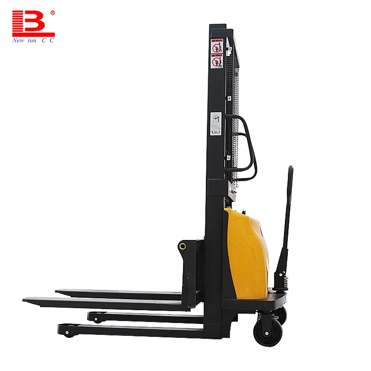 Stacker factory semi-electric pallet stacker 1.5 ton 3 meter high lift quality machine semi electric lifter for sale