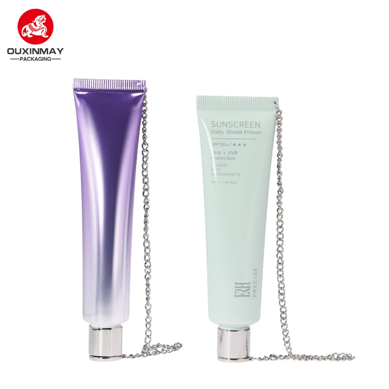 Factory Price ABL Hand Cream Cosmetic Plastic Empty Tube With Caps Laminated for Cosmetics Aluminum-plastic Packaging