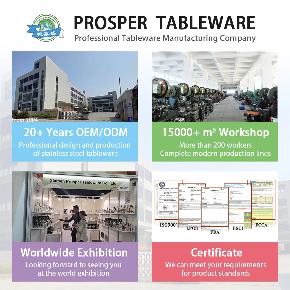 Factory Direct Sales 4 Pcs Stainless Steel Cutlery Spoon Fork Knife Dinnerware Flatware Sets Cutlery Dinner Set With Pattern