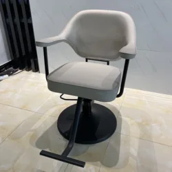 Factory gray salon chair styling barber chair modern hair cutting chairs