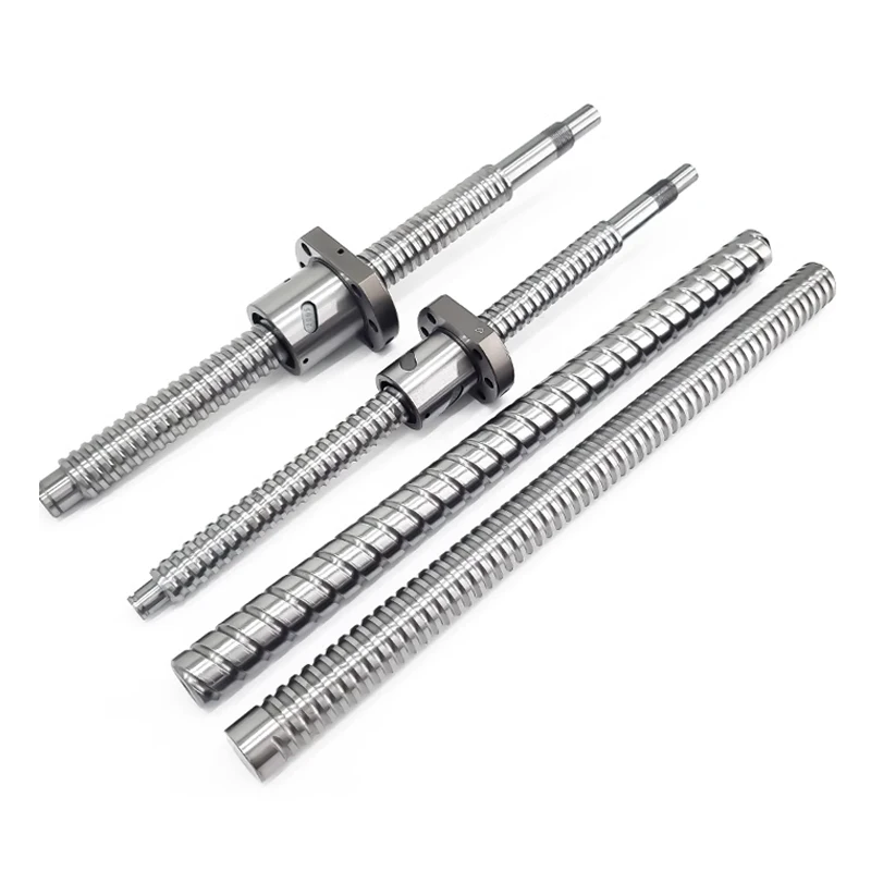 Precision Grinding C5 Miniature Ball Screw Stainless Steel SFK/H 0401 0606 0808 1010 1220 Custom Screw Ball Nut