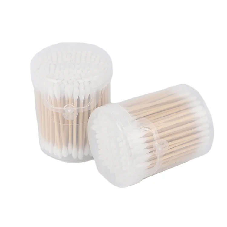 Индивидуальная упаковка бамбуковая хлопковая палочка одноразовая косметика и детские ушные палочки для косметического использования и силиконовый материал