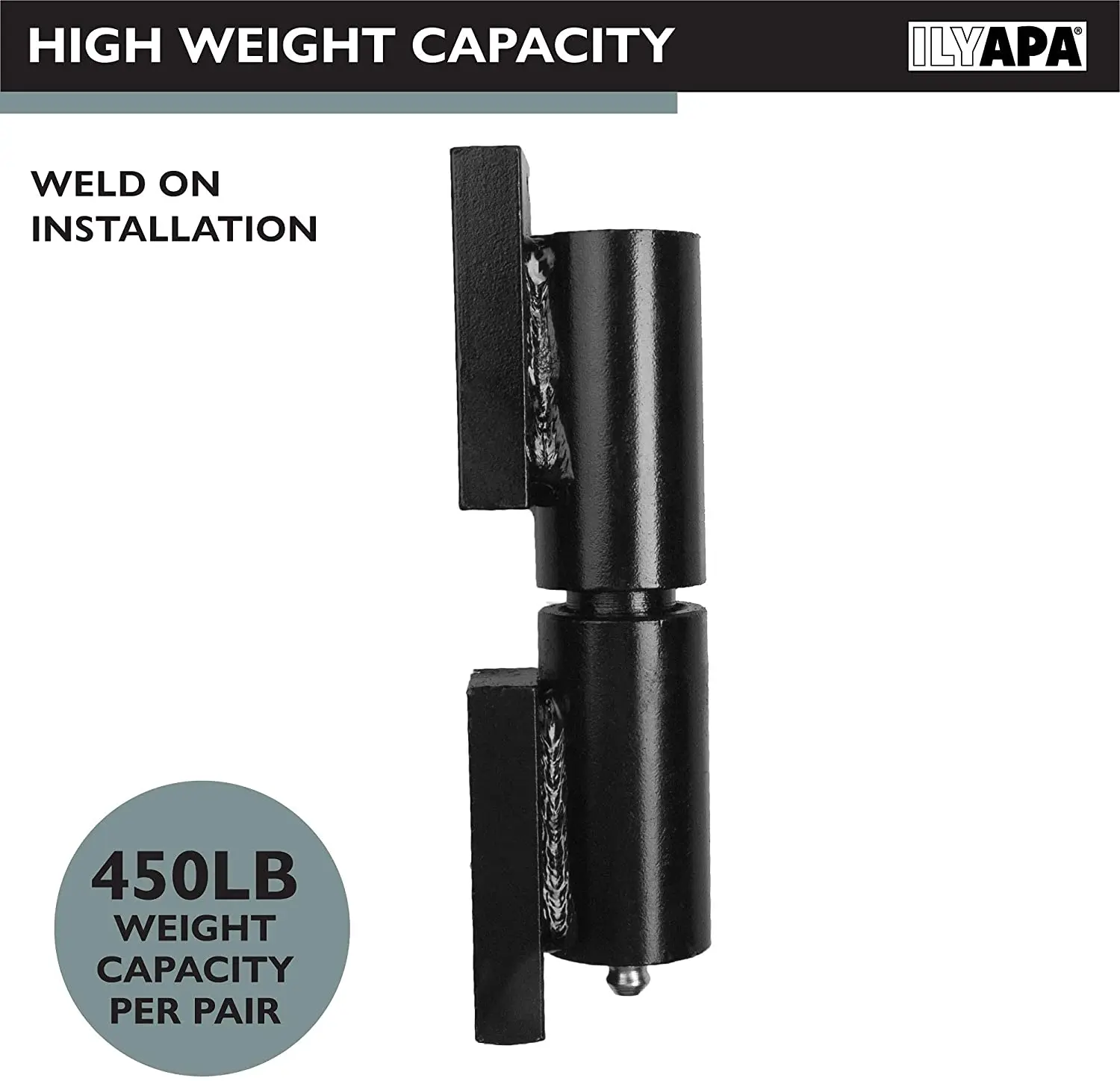 heavy duty trailer door hinge weld on ramp hinges weldable barrel for self closing gate swing gates trailers welding plate