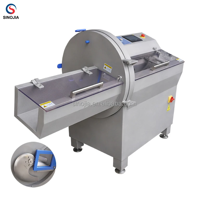 Made in China Frozen Meat Chopping Slicing Machine / Bacon Cutting Machine For Pork Beef Lamb