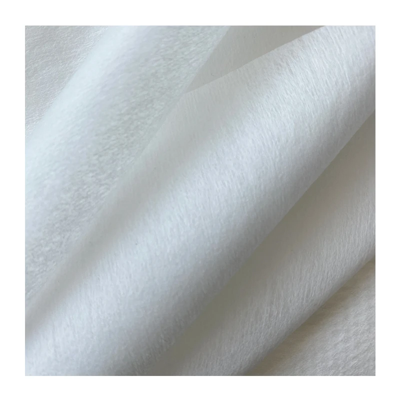 40gsm wood pulp spunlace nonwoven fabric roll for wet cloth raw materials