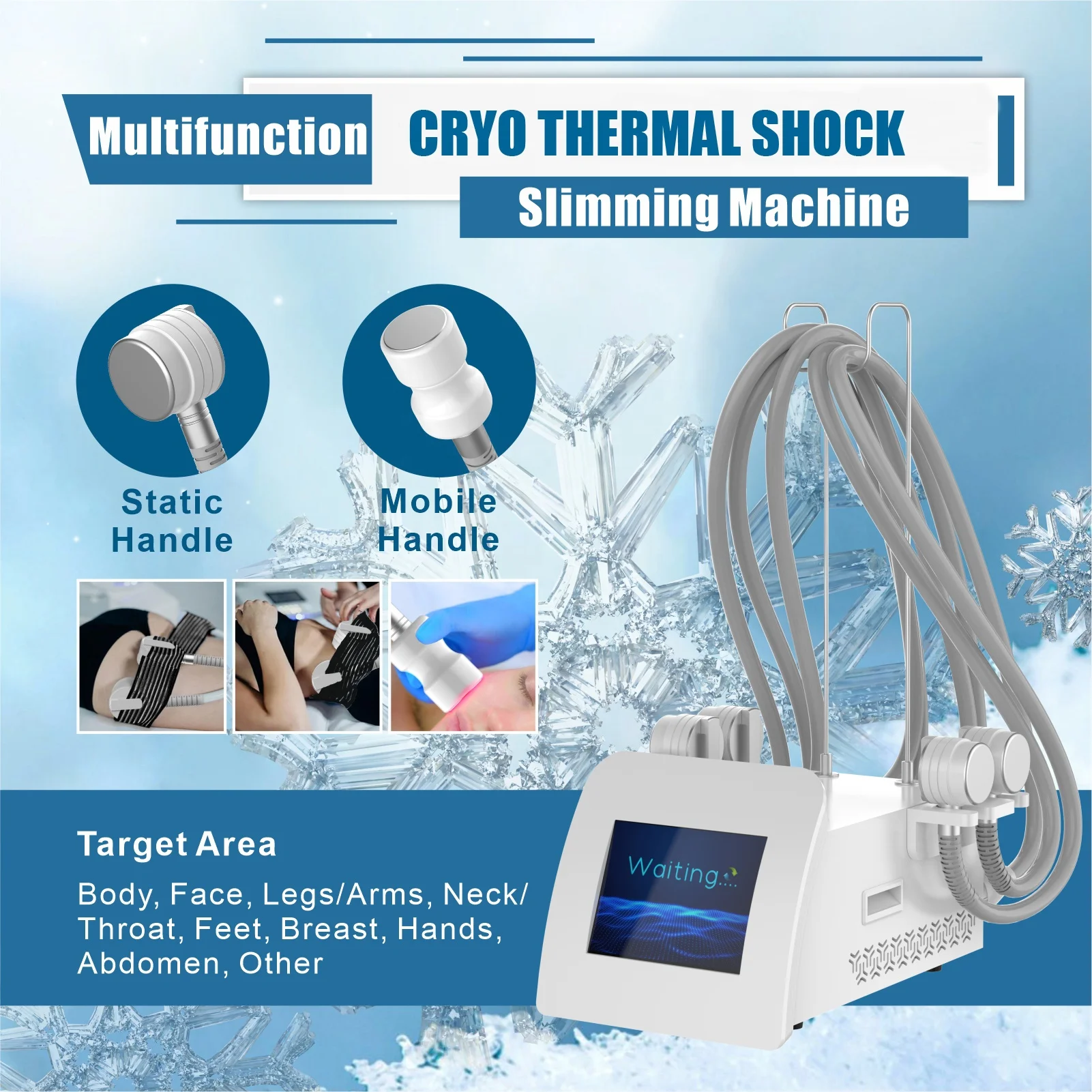Doris Aesthetics XSculpt Cryo Thermal Shock Therapy Weight Loss Machine with Lipolysis Contrast Technology