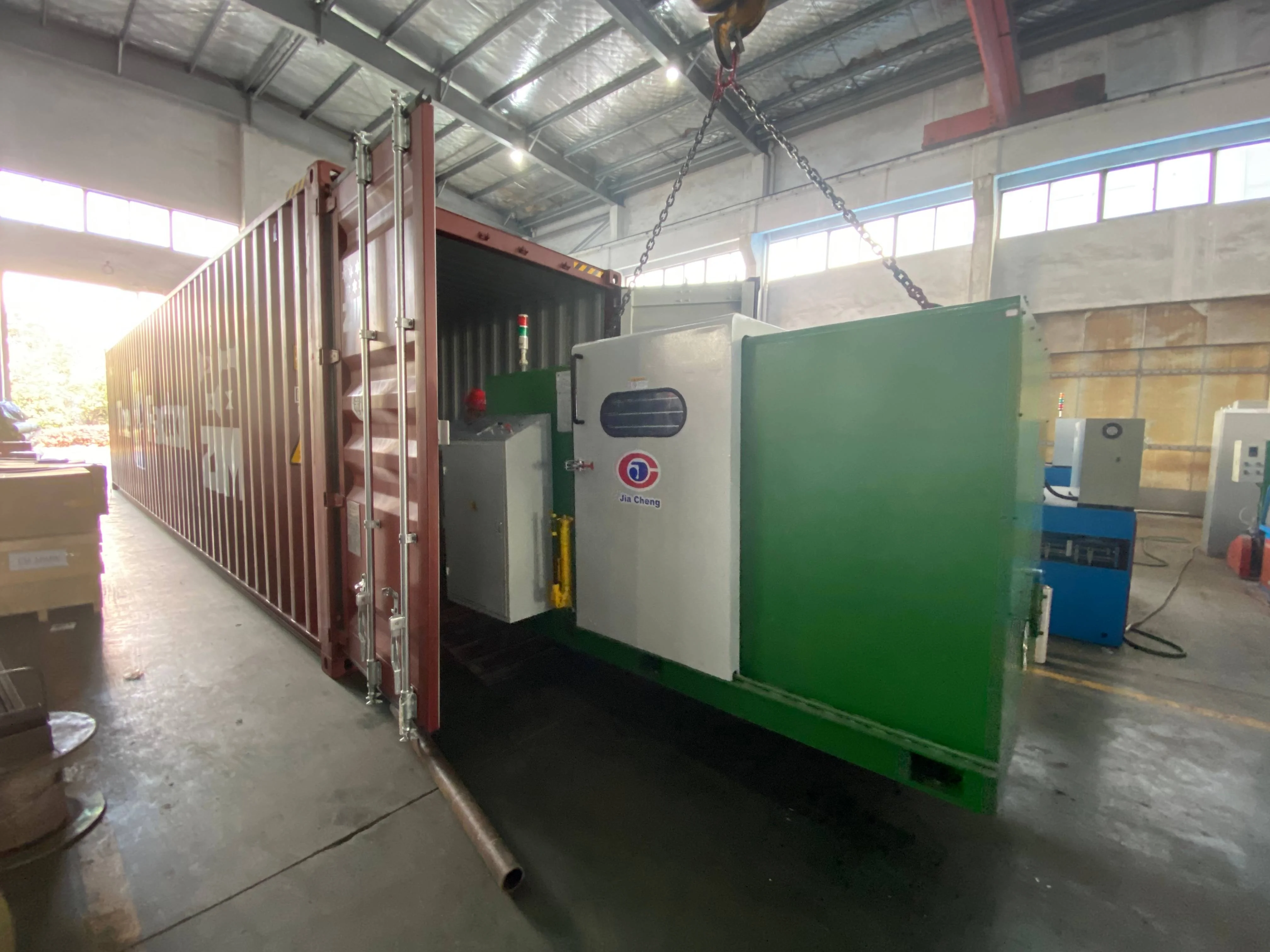 JIACHENG 4 Wires Intermediate Copper Wire Cable Drawing Making Machine with Annealer