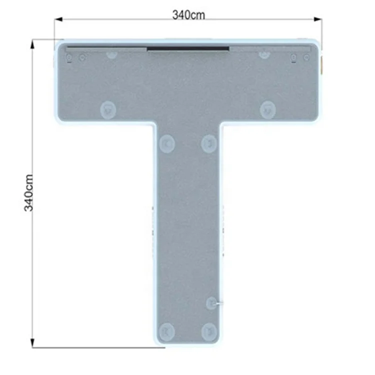 Leisure Sport Inflatable Boat T Dock Water Floating Dock Platform