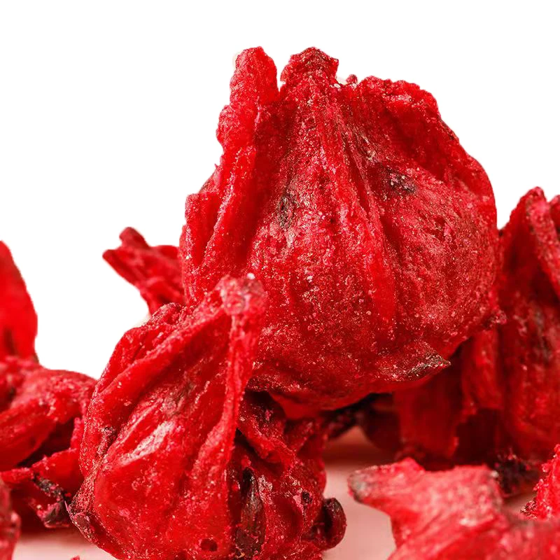 New Product Ready to Eat Vacuum Fried Dehydrated Dried Fruit Roselle Chips