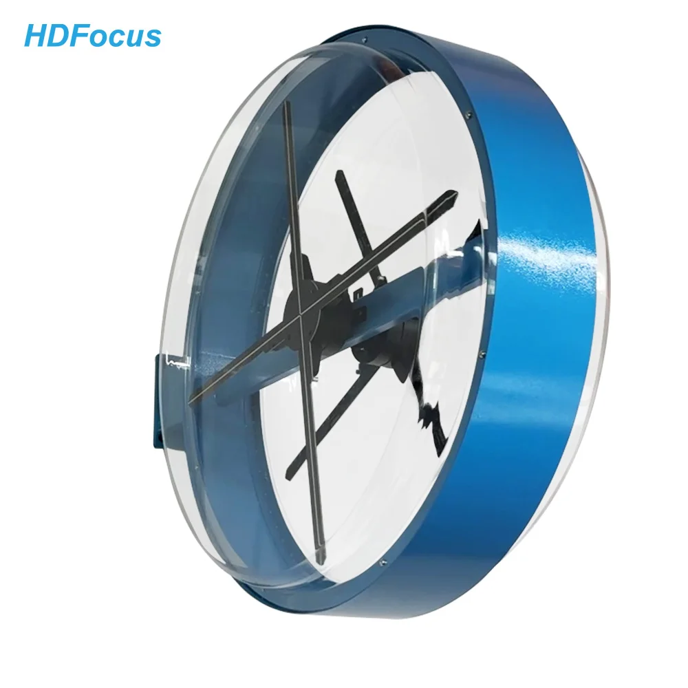 Dual Sides 3D Fan Hologram Wifi App Control Advertising Led Fan Holographic Display Outdoor 3D Hologram Fan For Exhibitoin