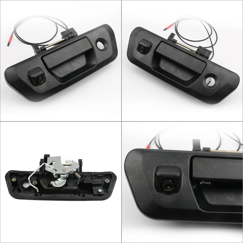 Replacement parts suitable for Nissan Navara D23 NP 300 black tailgate reverse handle with camera