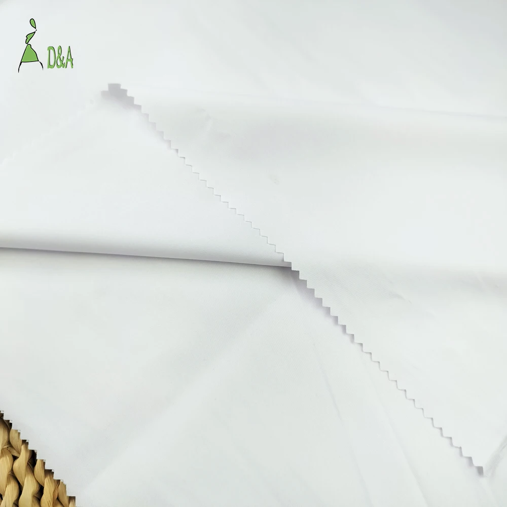 Wholesale Recycled Polyester Fabric Eco-Friendly Water/Oil/Stain-Resistant 70%Polyester 27%Viscose 3%Spandex Fabric For Clothing